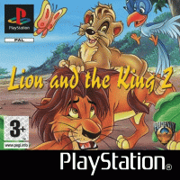 Lion and the King 2 PAL Playstation PAL box art